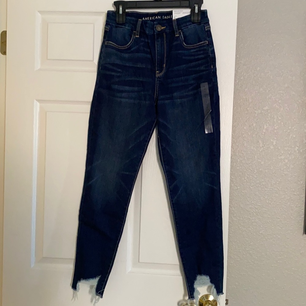 American eagle curvy hi rise jegging crop